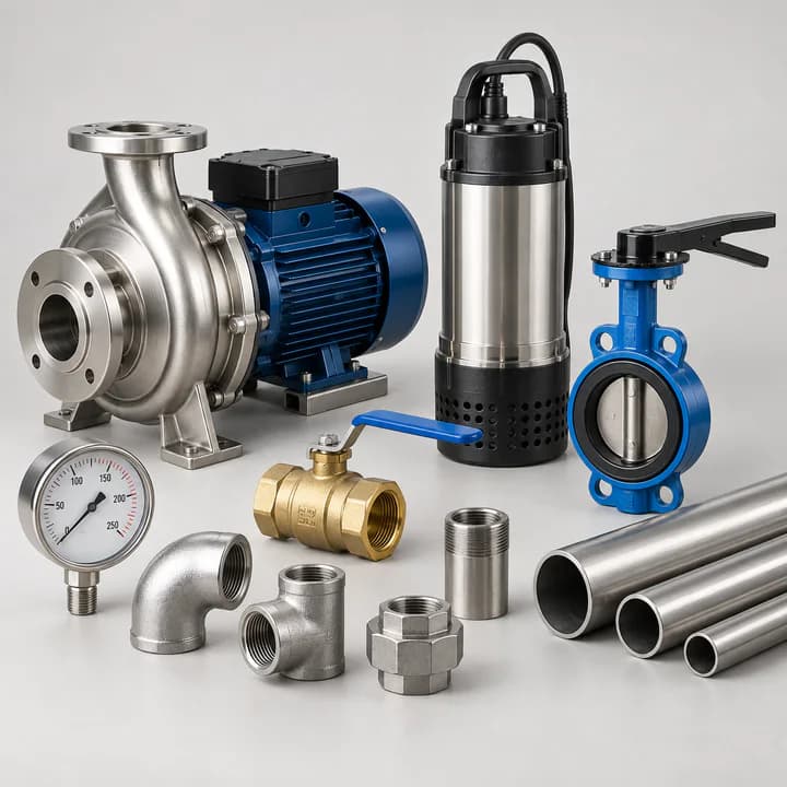 Pumps, Valves & Plumbing